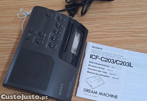 SONY-Radio despertador Modelo ICF-C203/C203L