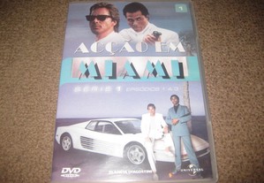 DVD da Primeira Temporada da Série "Acção em Miami(Miami Vice)"