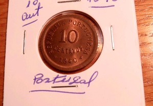 10 Cent 1940 cobre