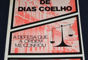 Livro A Morte de Dias Coelho Carlos Quental autogr