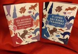 O Livro das Rimas Traquinas / Seis Histórias Tradicionais Portuguesas. Novos.