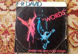 F. R. David - Words - portes incluidos