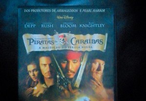 DVD Piratas das Caraíbas - A Maldição do Pérola Negra Filme Orlando Bloom