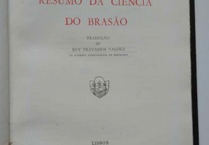 livro: René le Juge de Segrais "Resumo da ciência do brasão"