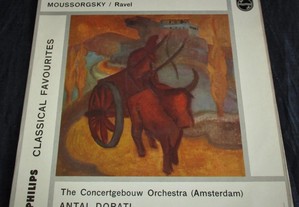Disco Vinil LP Moussorgsky / Ravel The Concertgebouw Orchestra Antal Dorati