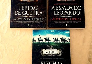 Anthony Riches - Série Império - Vol. 1, 2 e 4