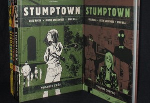 Livros BD Stumptown Greg Rucka 3 Volumes