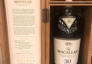 Whisky Macallan 30 Anos
