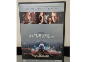 DVD Inteligência Artificial Filme de Steven Spielberg 2 DISCOS Edição Especial AI IA