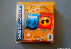 Jogo Game Boy Advance 2 games in 1 Finding Nemo Th