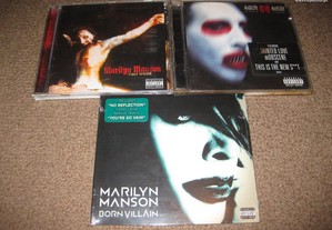 3 CDs do "Marilyn Manson" Portes Grátis!