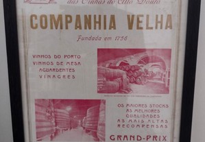 Real Companhia Velha "Vinho do Porto" 1933 Publicidade