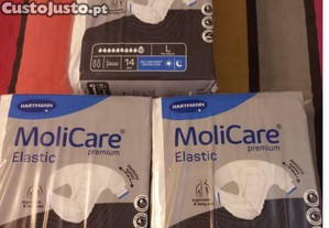 Fraldas Incontinencia MOLICARE ELASTIC 10 Gotas L e Fraldas Continente para a incontinencia