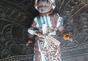 boneca toda em porcelana - nigeria
