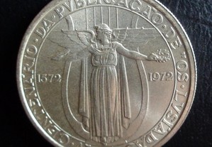 Moeda 50 escudos prata Lusíadas 1972