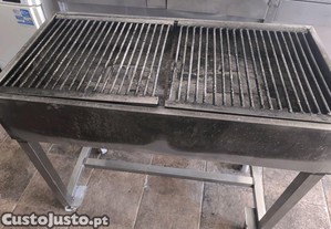 Fogareiro de inox com Pedra