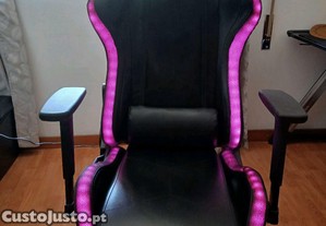 Cadeira gaming com leds