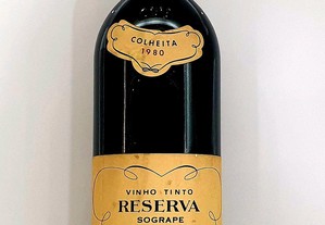 Vinho Tinto Sogrape Reserva 1980