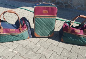 3 Malas de viagem (1 troley + 2 sacos)