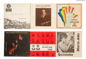 Colecção de Discos em Vinil de Música Ligeira Portuguesa e Estrangeira