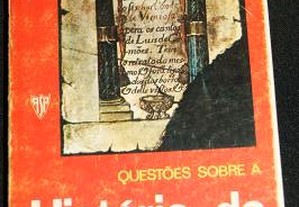 Questões sobre a História da Literatura Portuguesa