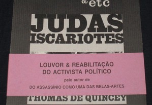 Livro Judas Iscariotes Thomas de Quincey &etc