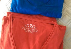 Conjunto 2 t-shirts básicas tiffosi (M)