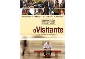DVD O Visitante Filme com Richard Jenkins de Thomas McCarthy
