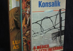 Livros de Heinz Konsalik Luar sobre as Estepes O Médico do vale O Médico de Estalinegrado