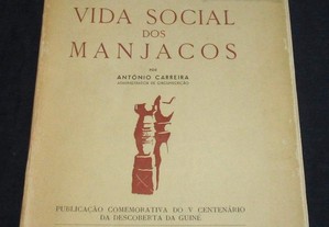 Livro Vida Social dos Manjacos António Carreira