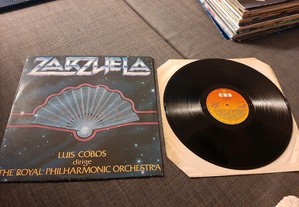 Disco Vinil Luis Cobos - Zarzuela