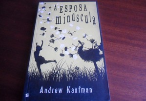 "A Esposa Minúscula" de Andrew Kaufman - 1ª Edição de 2014