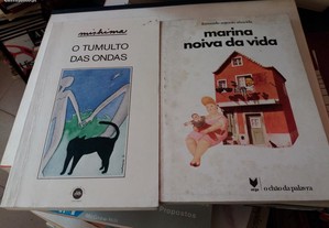 Obras de Mishima e Fernando António Almeida