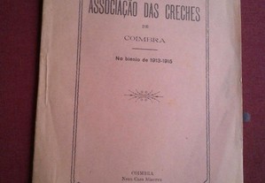 Relatório e Contas da Associação de Creches de Coimbra 1913/1915