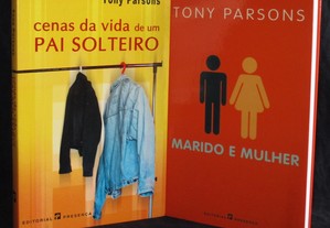 Livros Cenas da Vida de um Pai Solteiro e Marido e Mulher Tony Parsons