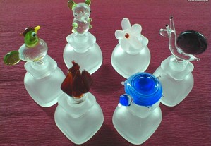 Frasco de vidro perfume conj.10x 2x5cm