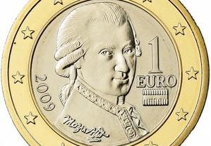 Moeda de Euro - Austria 1 Euro 2009