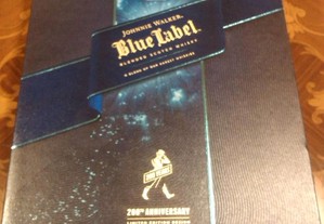 Caixa Ed.Lim. 200 anos, c/ 2x Copos Cristal - Whisky Johnnie Walker Blue Label +...