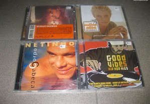 Lote 4 CDs de Musica. Novos/Selados/Portes Grátis
