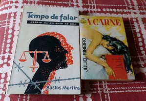 Obras de Bastos Martins e Júlio Ribeiro