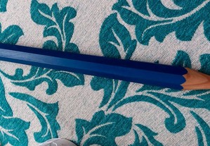 Lápis azul 40 cm