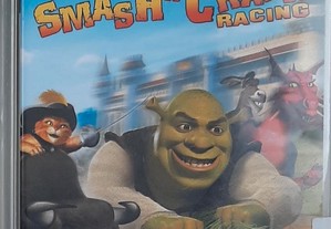 Jogo PSP - Shrek Smash nCrash Racing como novo