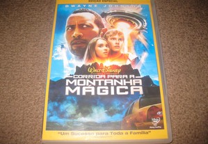 DVD "Corrida Para a Montanha Mágica" com Dwayne Johnson