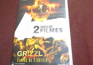 DVD-Dois filmes-O Nascimento/Grizzly terror na floresta