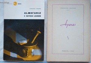 Almofariz e Outras Laudas e Aparas de Fernando Magano (1ª Edições 1962 e 1965)