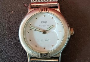 relógio comemorativo EDP para coleção ou usar