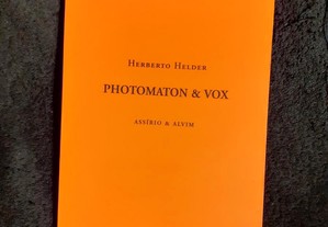 Photomaton & Vox, de Herberto Helder. Edição 2006. Impecável.