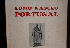 Como Nasceu Portugal. Damião Peres. 1938