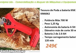 Tesoura de Poda a bateria KNK KM6062