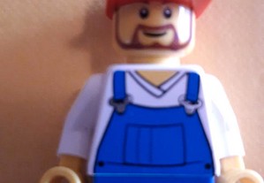 Lego Minifigura operário construção 2013